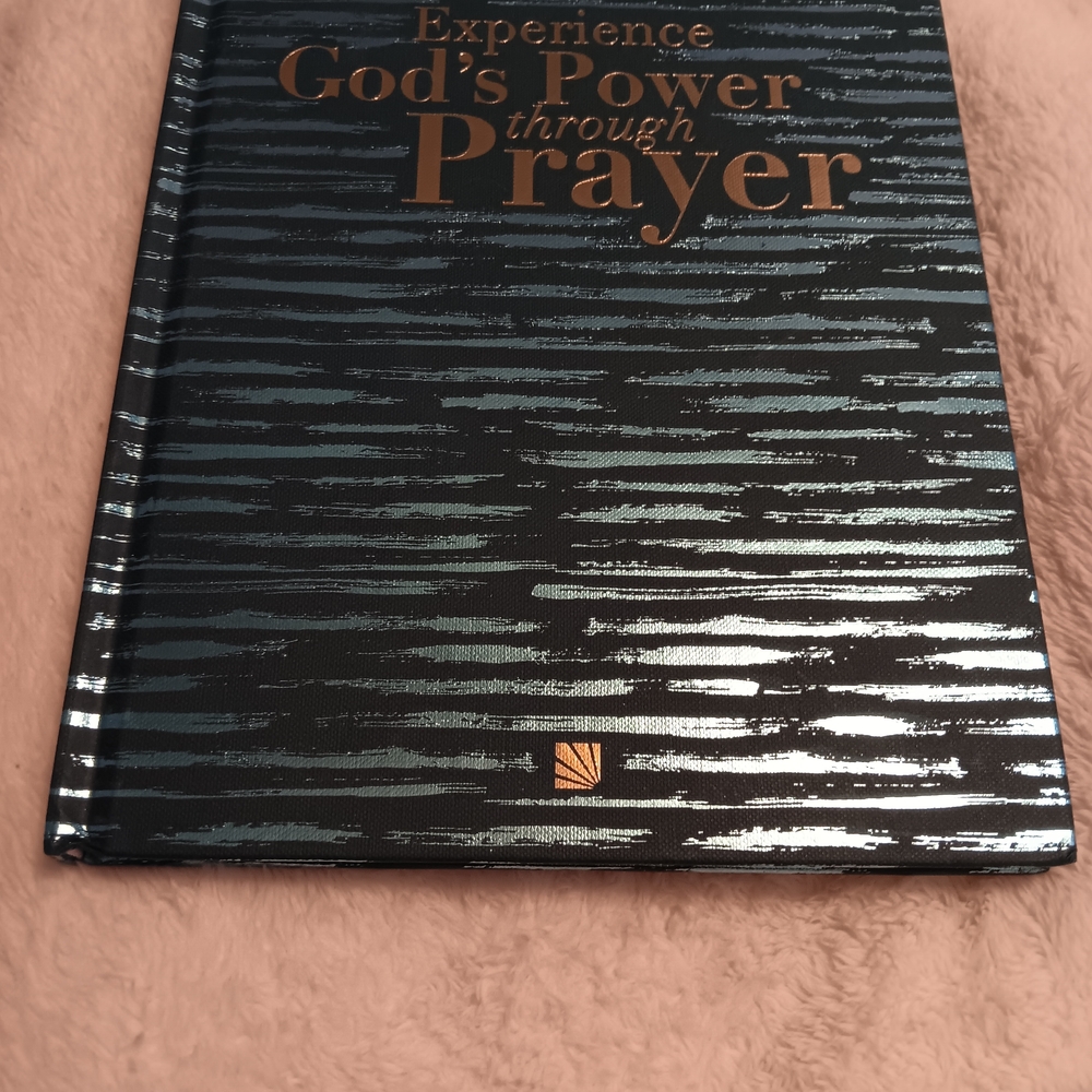 Black and Silver Prayer Book Hardcover